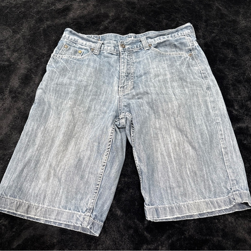Urban Pipeline Light Blue Jean Shorts